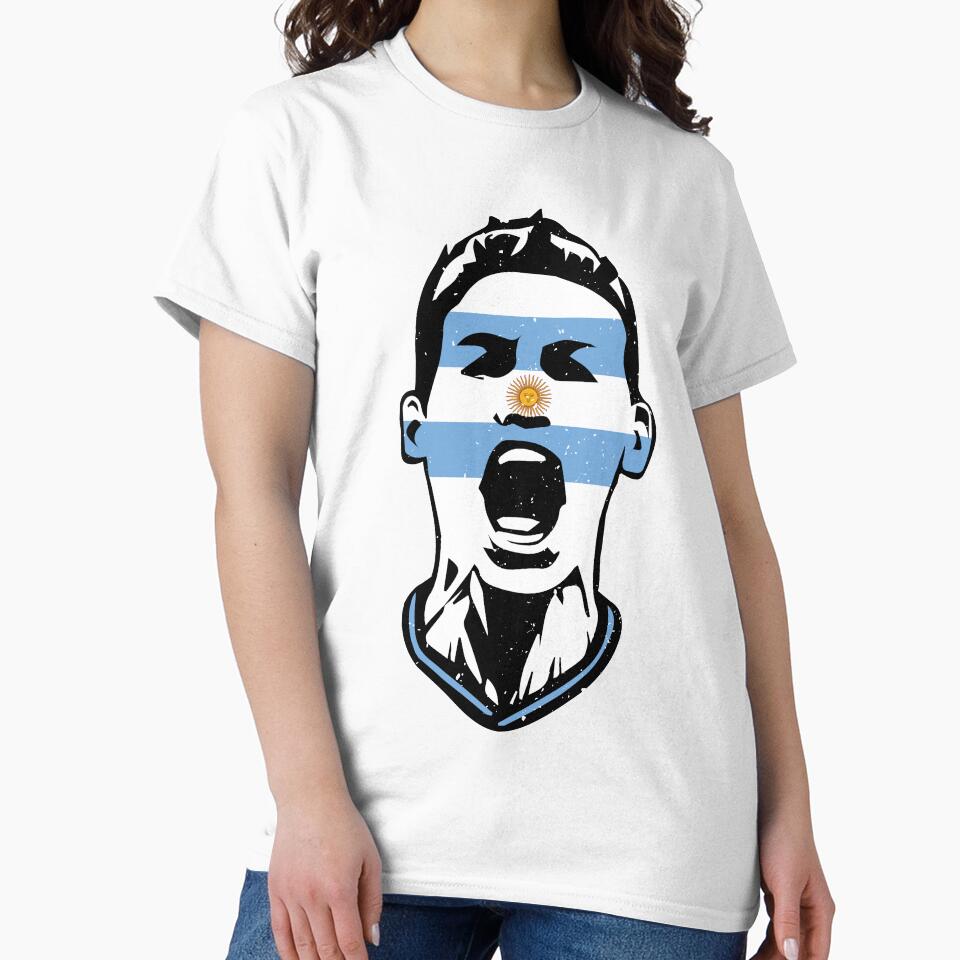 Argentina Team 2018 Fan Flag Face by screenworks