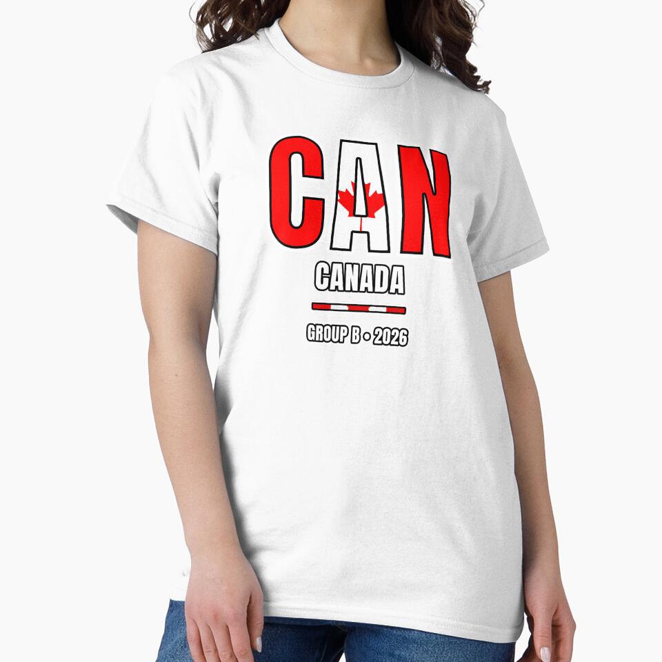 Canada 2026 Football Shirt | CAN Canada Soccer Fan Apparel | Canada National Team Supporter Tee | Football 2026 Gift by The Hairy Melon