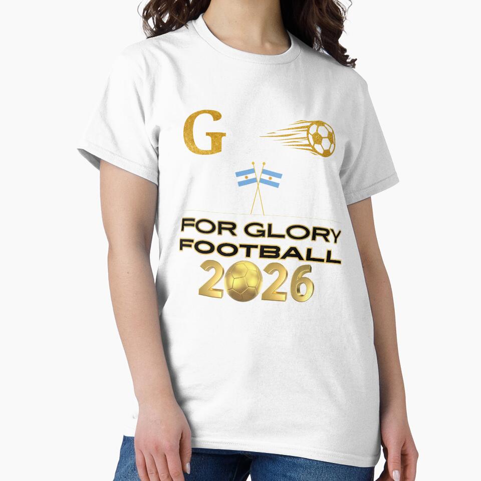 Argentina Football 2026 For Glory | Argentine Soccer Fan Gift | Football Supporter Pride | Championship Football Design Cup 2026 by Art IN Pack