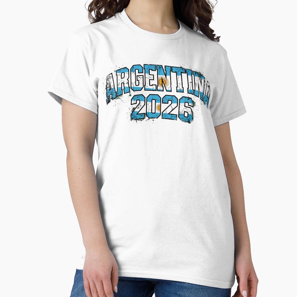 Argentina Flag Soccer Fan Gift 2026 by Martin's_Design