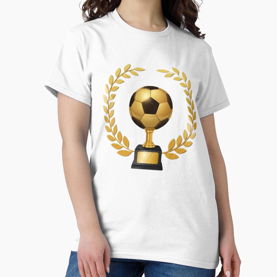 Golden Soccer Trophy and Wreath by Bulk store