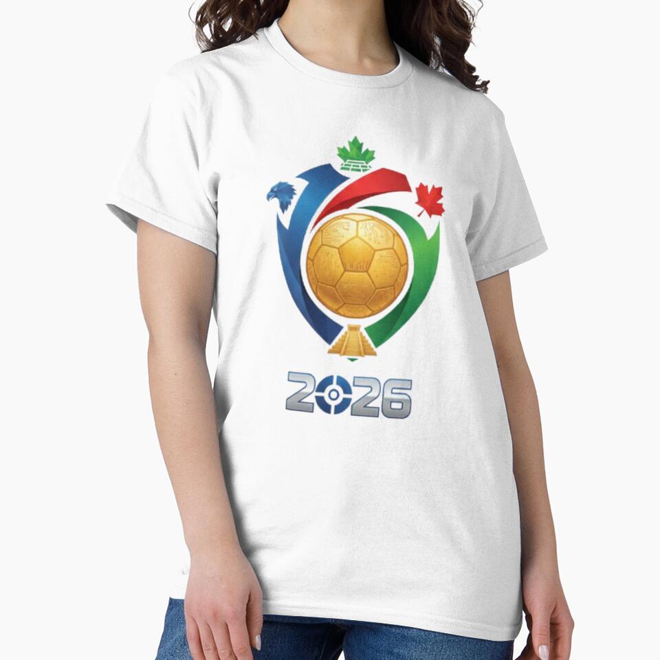 Golden Soccer Ball 2026 Host Nations Emblem by Bulk store