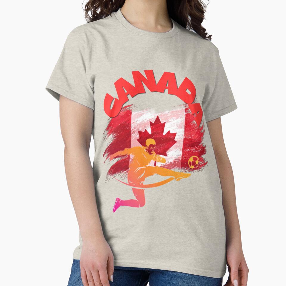 Canada world cup t-shirt by SportThreadz