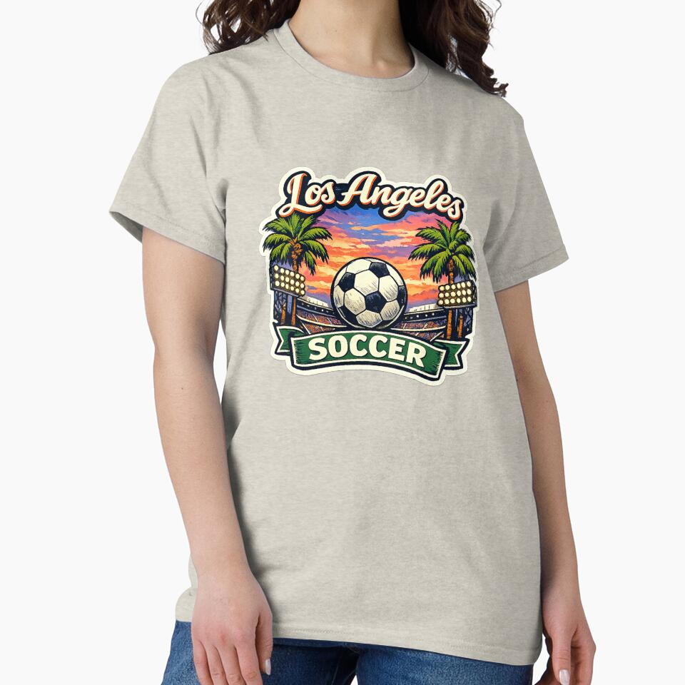 Los Angeles Soccer Sunset by Modefissi