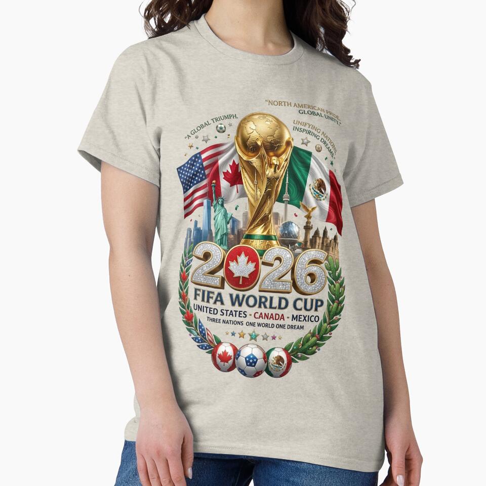 2026 World Cup USA Canada Mexico Global Stage by Sovereign Supply Co.