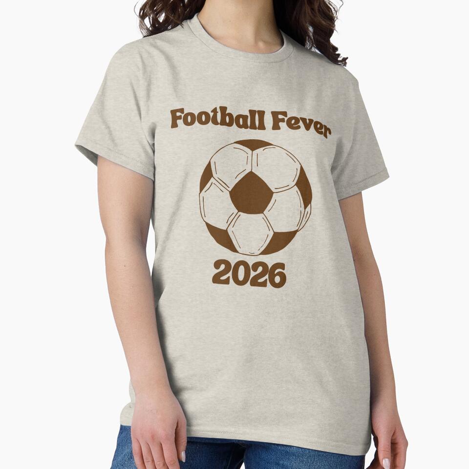 Soccer Ball 2026 Football Fan Design by LauraCoxArt