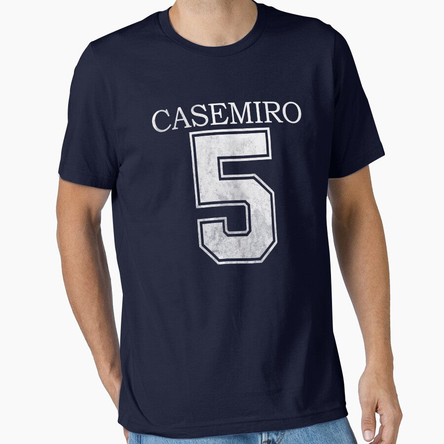 Brazil #5 Soccer Midfielder Mode Football Fan by OliviaHayesArt