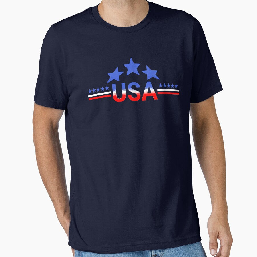 USA Stars fan t-shirt jersey by LayersDesign
