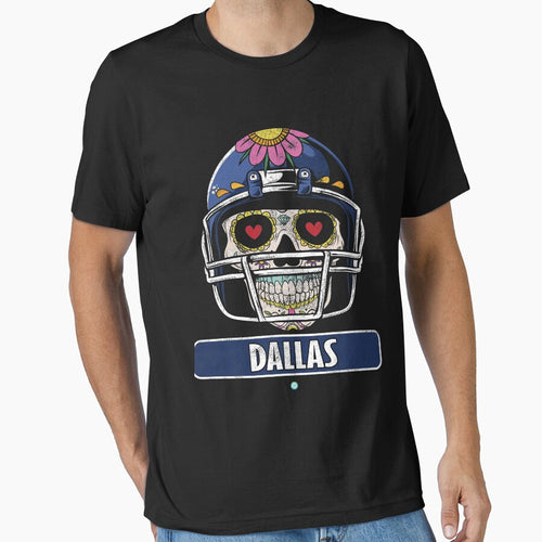 American Football - Dallas Skull Football Gift by woormle
