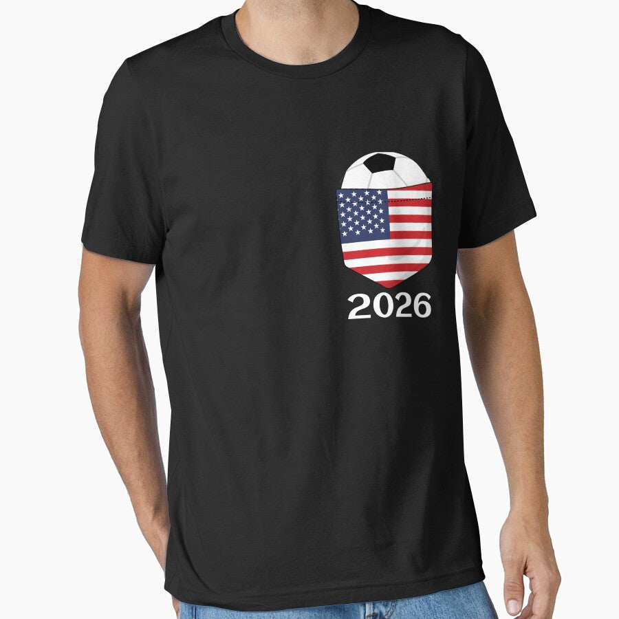 Soccer 2026 USA in the breast pocket by peter2art