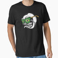 Brazilian Angry Soccer Ball with Sunglasses Brazil Fan by festivalshirt