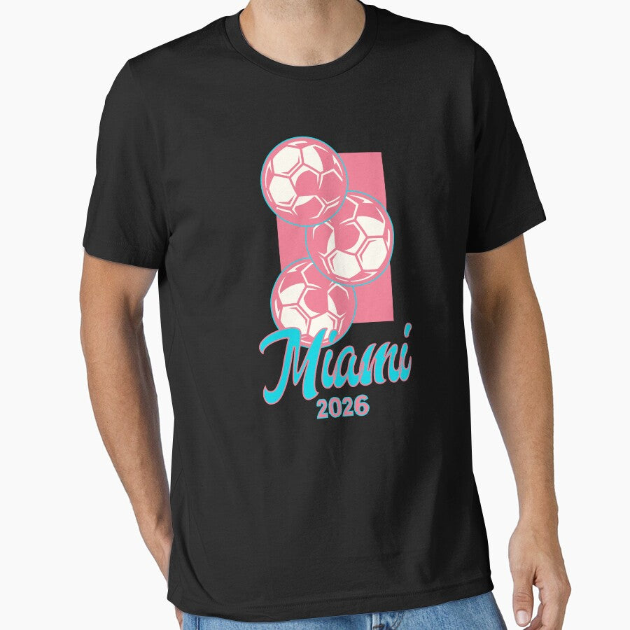 Miami Soccer 2026 Host City - Florida International Fan Art by gomofo1974