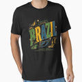 Brazil Football Vibes Retro Sports Design by Verycutethings