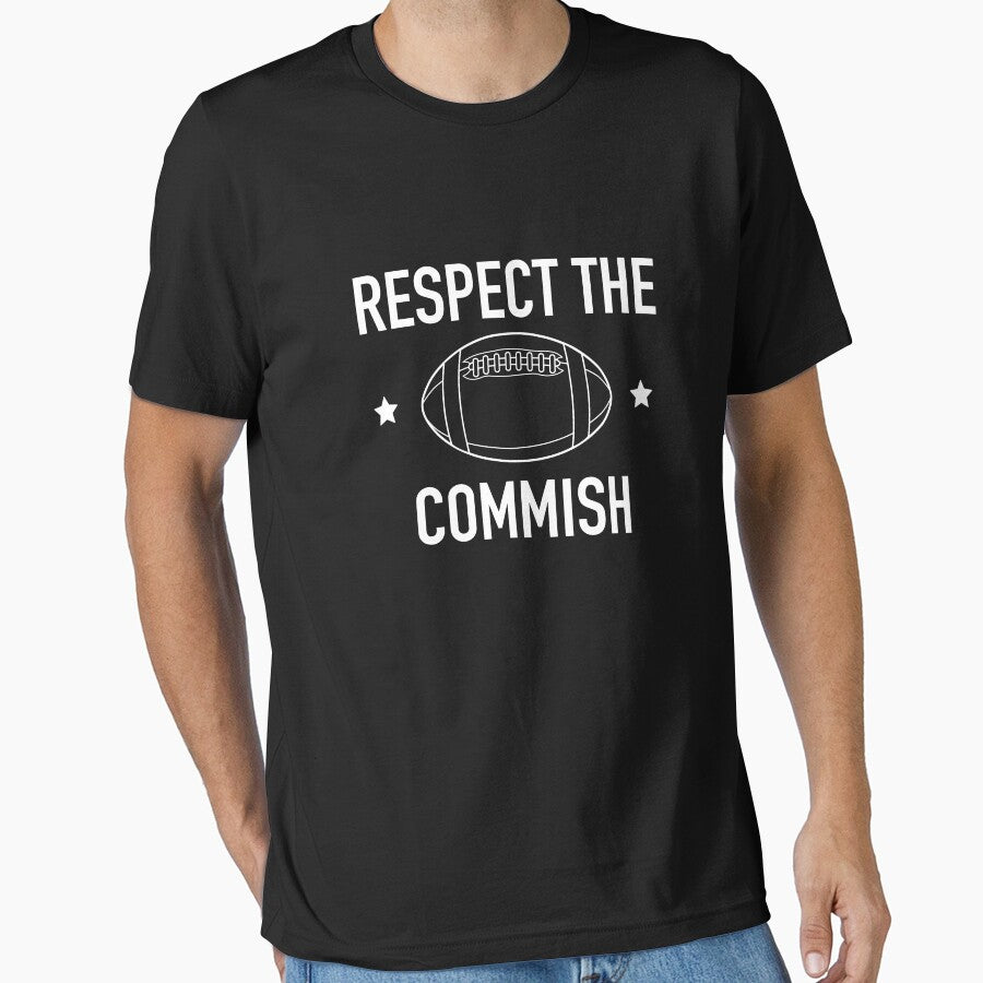 Respect The Commish Fantasy Football GOAT - Fantasy Football League Champion by JukeLox