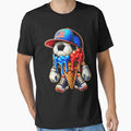 USA Soccer Ice Cream Cone Drip T-Shirt by LarryMBrown