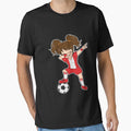 Dabbing soccer girls Canada women soccer by Lenny Stahl