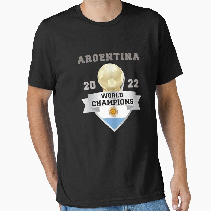 Argentina world cup champion T Shirt by Francois-Lemann