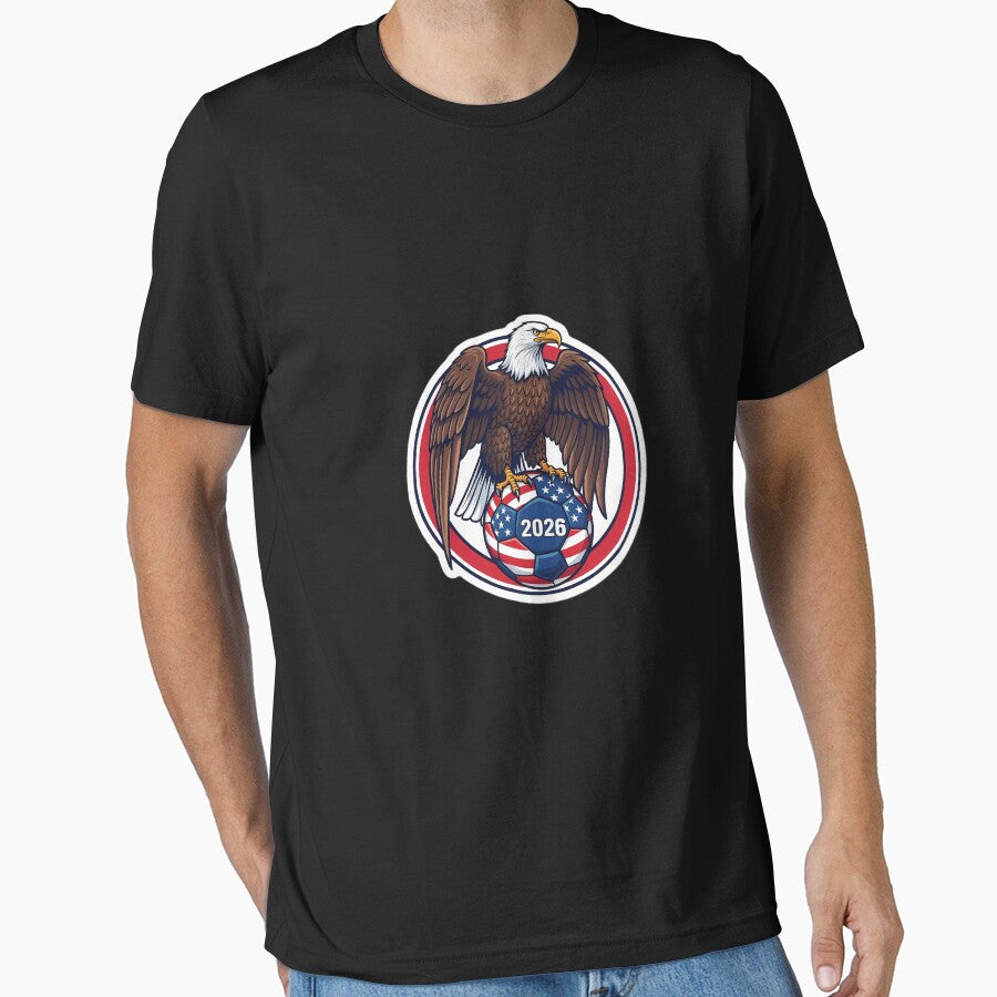 Usa Eagle Soccer 2026  American Pride Football by Trendy-Threads