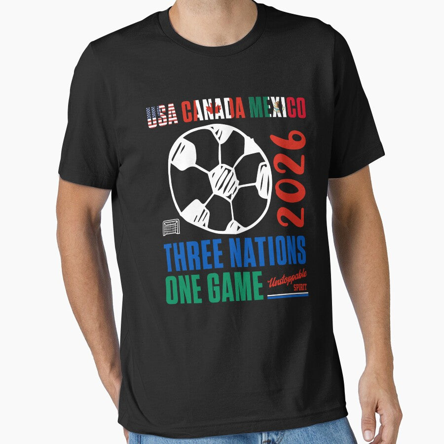 Host Canada Mexico USA Three Nations One Game 2026 Soccer by YousT-HOME