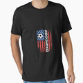 Soccer Dad USA flag All American Fathers by PowAcademy