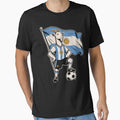 Argentina Soccer GOAT – Patriotic Football by THREE LITTLE BEANS