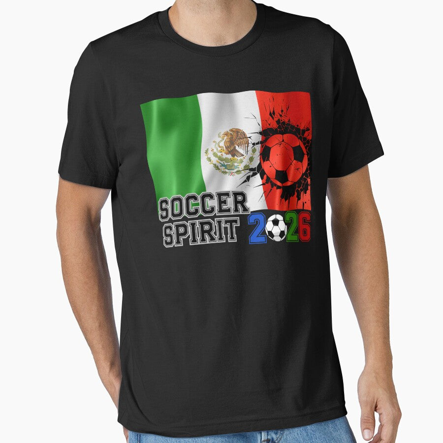 Soccer Spirit 2026 Mexico Flag Football Breakthrough by area248