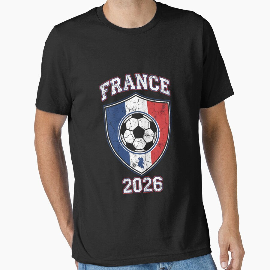 France Football 2026 Soccer Crest by donwolfonline