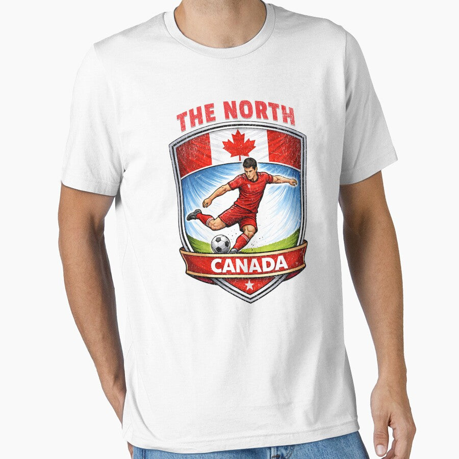 Canada Vintage Soccer Badge 2026 - The North Edition by Tee Nook
