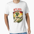Vintage Bolivia - 2026 Futbol Retro Style by Tee Nook