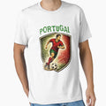 Vintage Portugal - 2026 Futbol Retro Style by Tee Nook