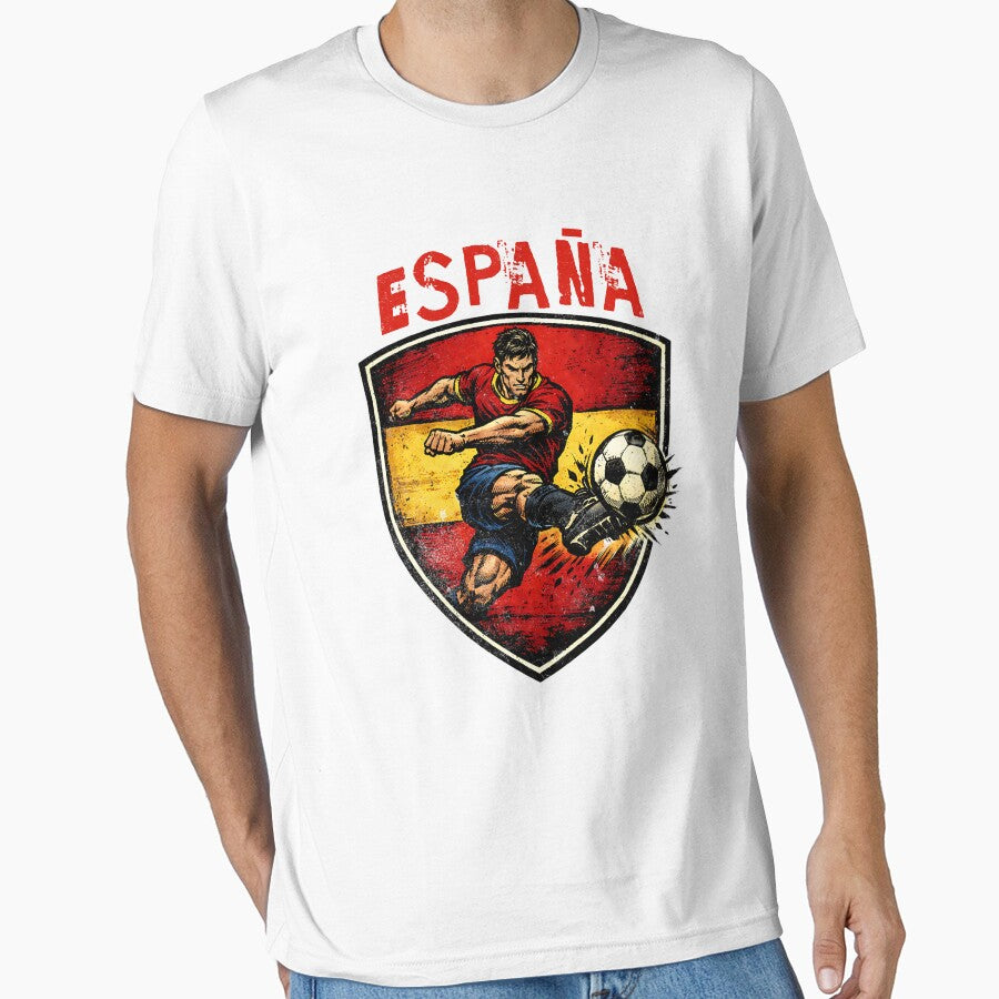 Vintage España - 2026 Futbol Retro Style by Tee Nook