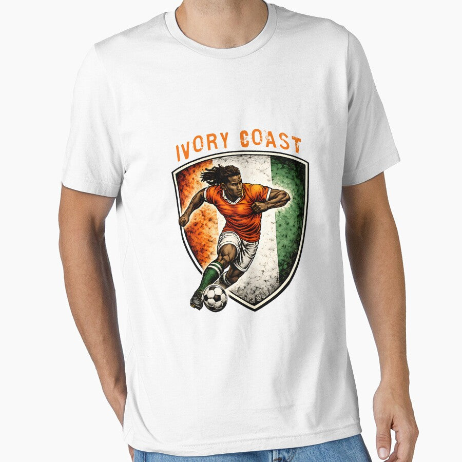 Ivory Coast - 2026 Futbol Retro Style by Tee Nook