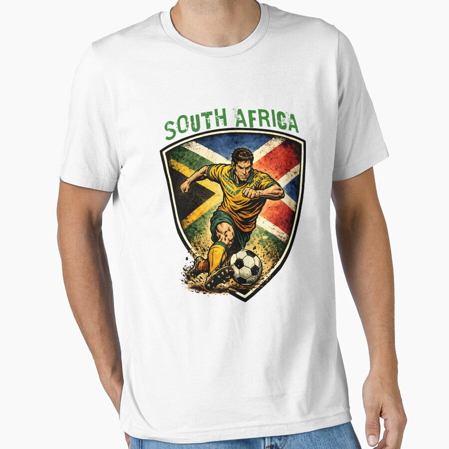 South Africa - 2026 Futbol Retro Style by Tee Nook