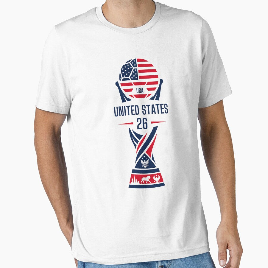 USA World Soccer Cup Trophy - United States 26 Football  - USA World Cup 2026 by EiruDamian