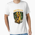 Vintage Australia - 2026 Futbol Retro Style by Tee Nook