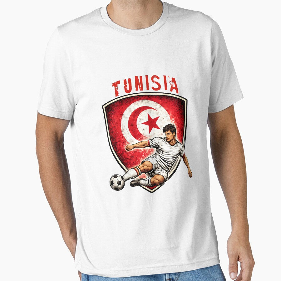 Tunisia - 2026 Futbol Retro Style by Tee Nook