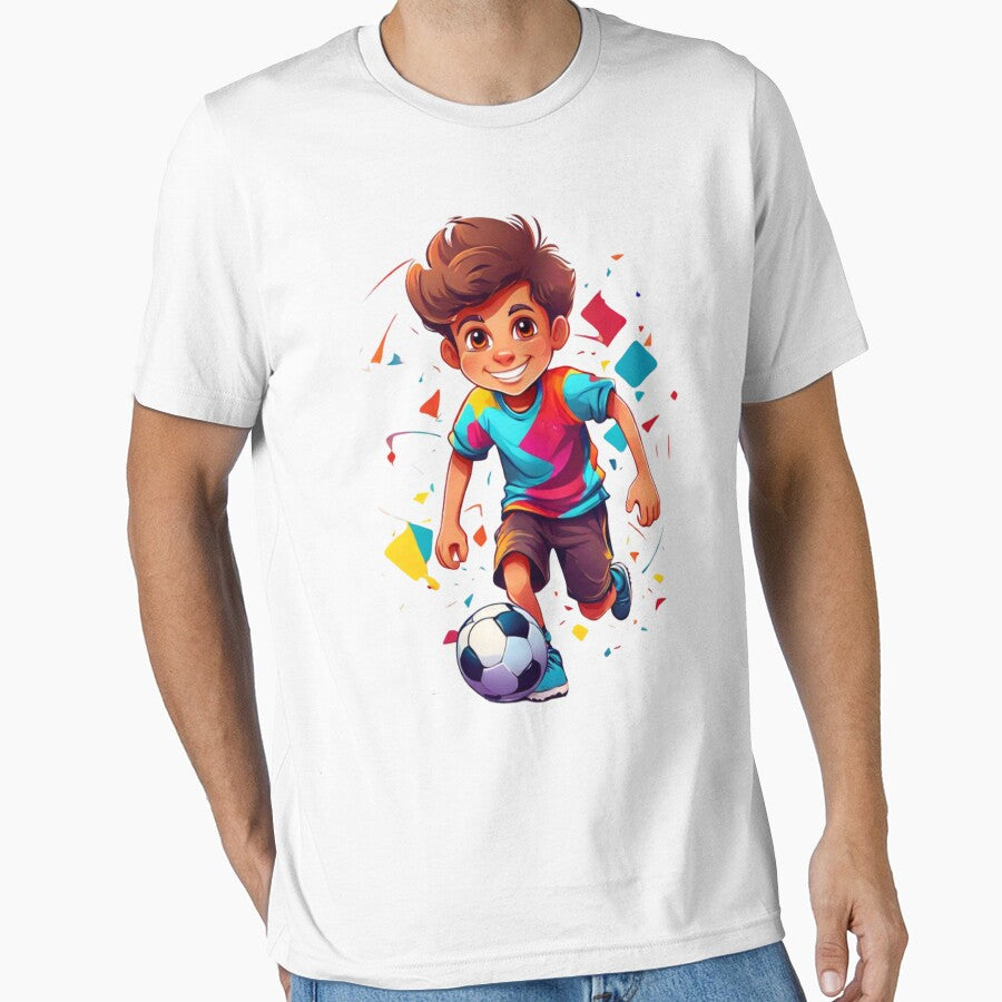 Playing Football - Love Soccer by Allentee