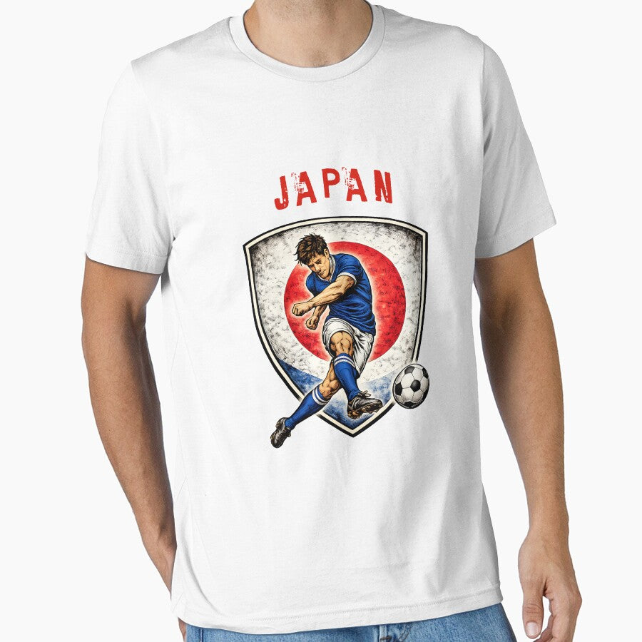 Japan - 2026 Futbol Retro Style by Tee Nook