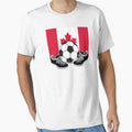 CANADA FOOTBALL CANADIAN SOCCER FLAG by SportsT-Shirts