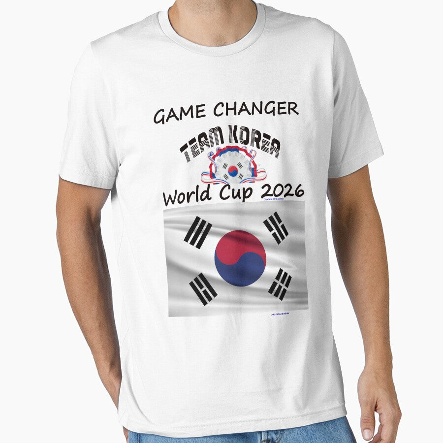 Korea Fan T‑Shirt world Soccer Cup 2026 Dragon outfit by cabevo