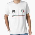 Mexico Football Classic Jersey Soccer Team No. 14 Cup T Shirt by screenworks