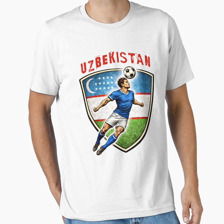 Uzbekistan - 2026 Futbol Retro Style by Tee Nook