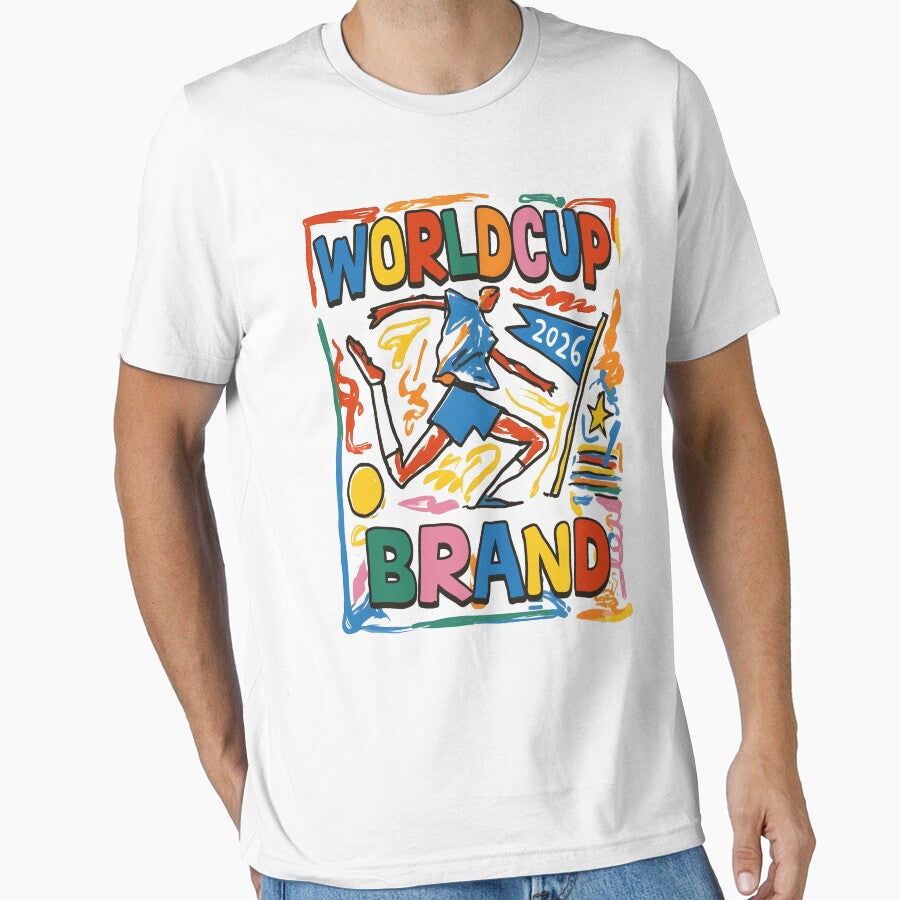 World Cup Brand 2026 Soccer Tournament Colorful Print by KAWKAW-DRHM