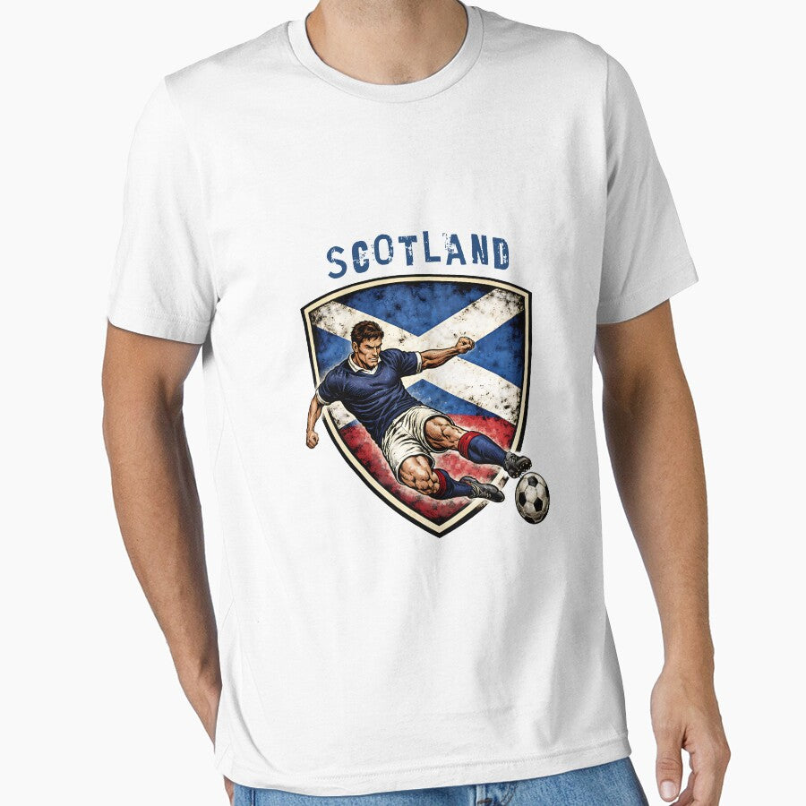 Scotland - 2026 Futbol Retro Style by Tee Nook