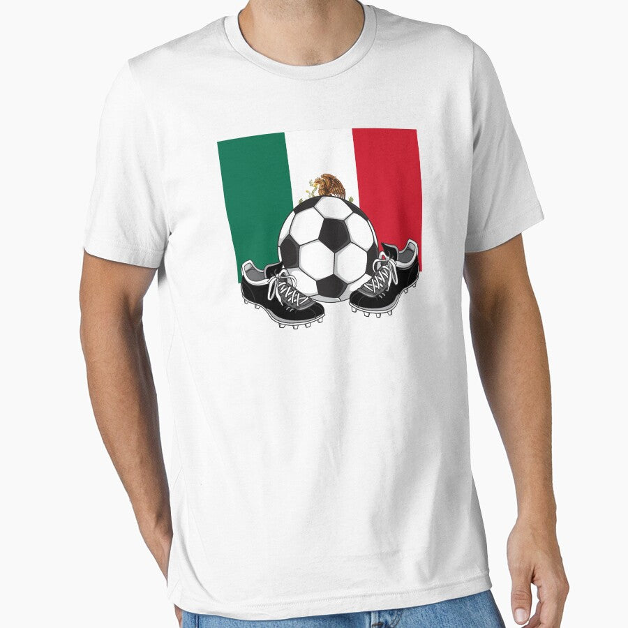 MEXICO FOOTBALL MEXICAN SOCCER FLAG by SportsT-Shirts