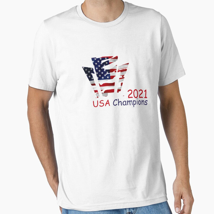 USA Championship 2021 Gold Cup Essential T-Shirt by paradise-shirt