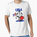 Cute USA Football Lover Design by Salukeart