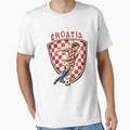Croatia - 2026 Futbol Retro Style by Tee Nook