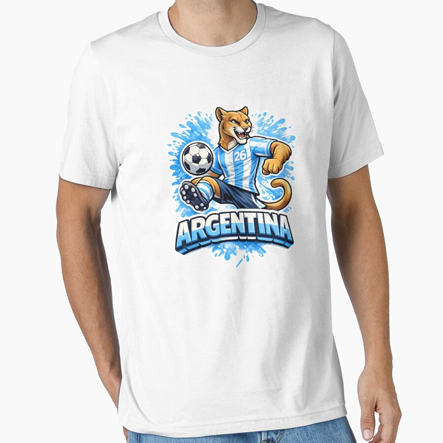 Argentina Soccer Mascot - Albiceleste Edition by Ambroa Stuff