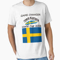 Sweden Fan T‑Shirt world Soccer Cup 2026 SWE outfit by cabevo